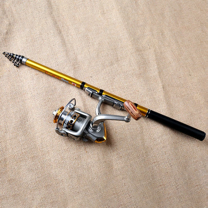 Lightweight Portable Carbon Telescopic Traveling Fishing Rod