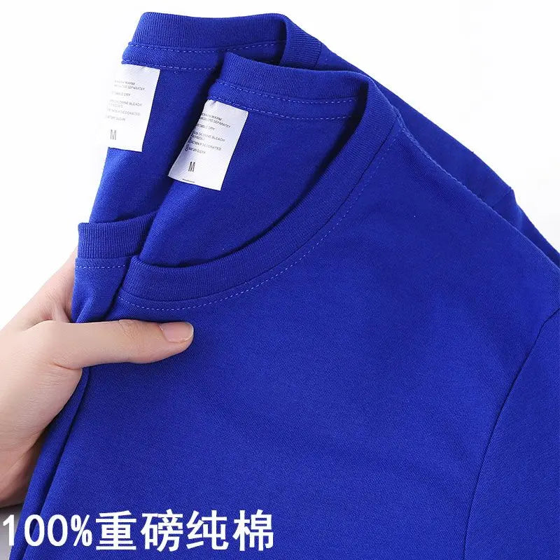 100% Cotton Unisex Solid Color T Shirts