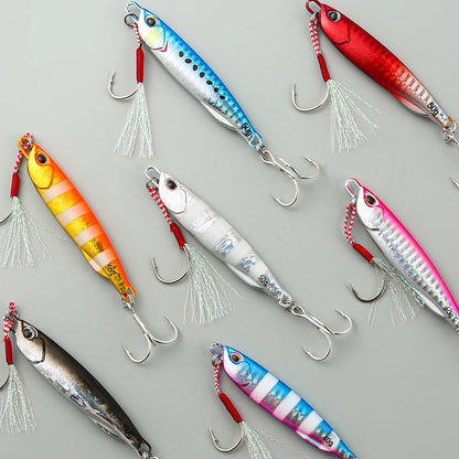 Metal Cast Jig Spoon for Shore Saltwater Fishing