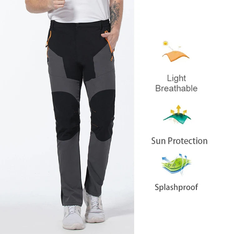 Summer Breathable Ultra-Thin Men's Cargo Hiking Pants