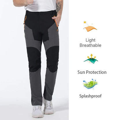 Summer Breathable Ultra-Thin Men's Cargo Hiking Pants