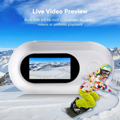 Small HD Camera Action Collar for Pets