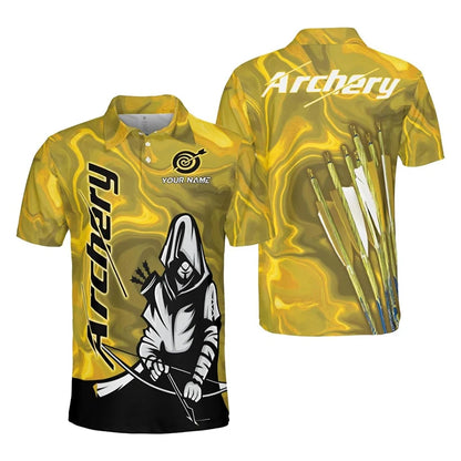 Male Casual Archery Polo Shirt