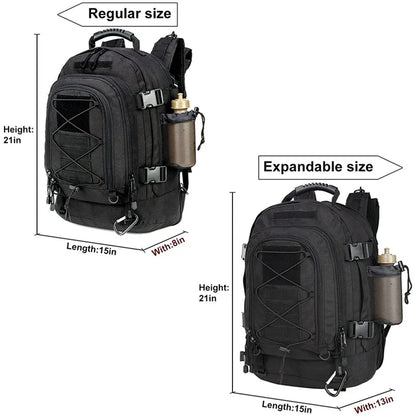 60L Military Backpack for Camping Hiking or Travel