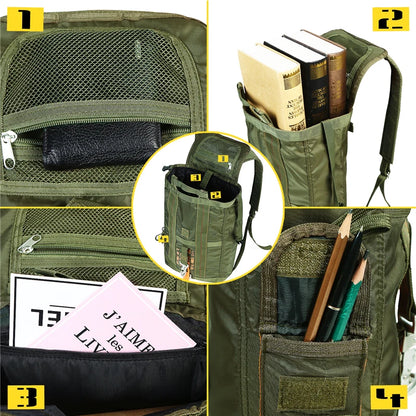 Durable Lightweight All-Purpose Outdoor Parachute Carryall Backpack