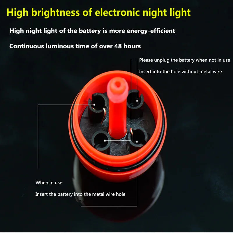 Durable Electronic Night-Light Floating Float for Anglers