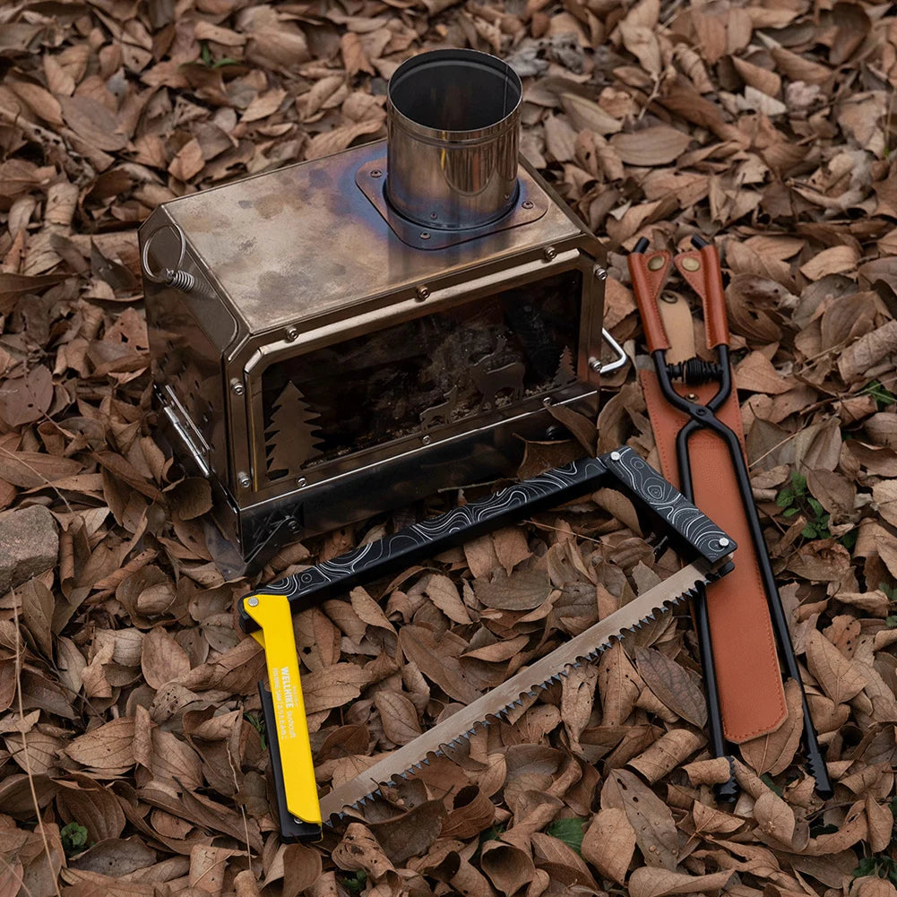 Folding Aluminum Alloy Multifunctional Handsaw for the Outdoors