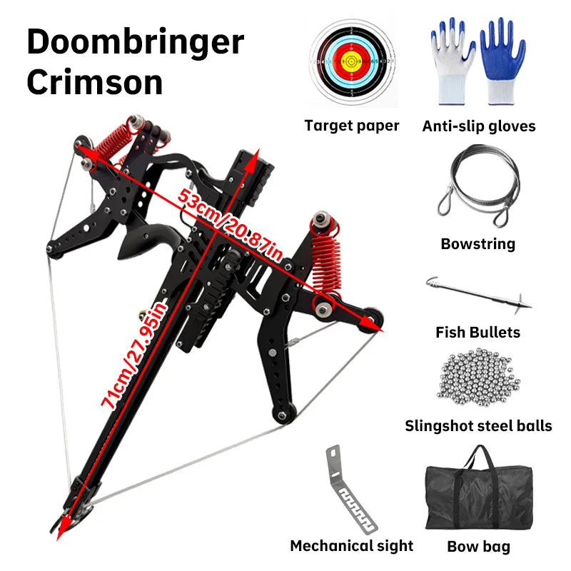 New "Apocalypse Terminator" 50-round multi-shot slingshot