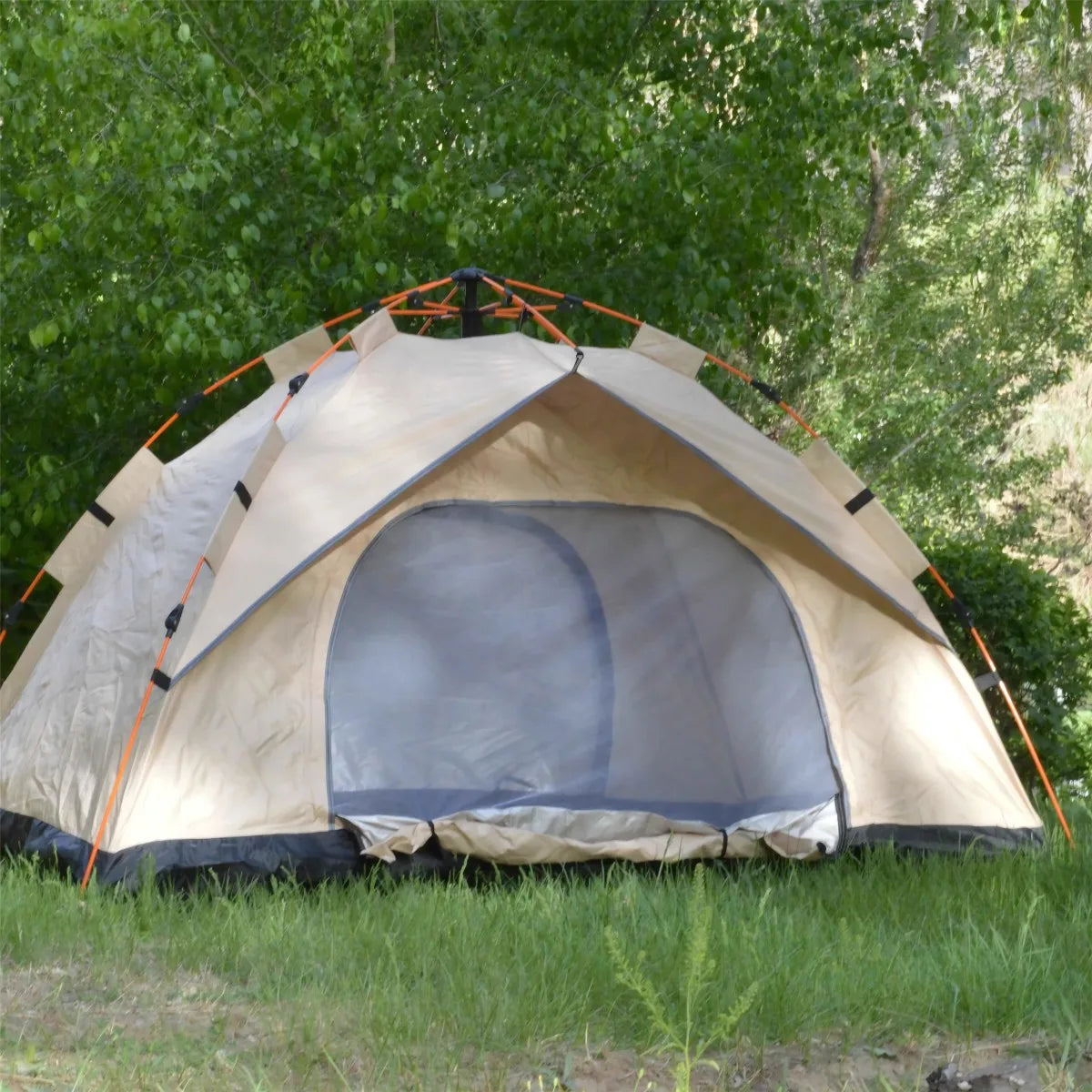 Windowless Doors Quick-opening Automatic Rainproof Sunshine-proof Tent