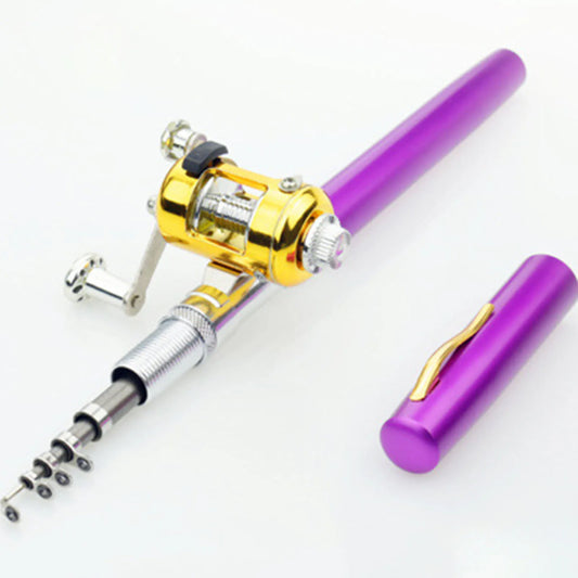 Pocket-Sized Telescopic Aluminum Alloy Fishing Rod