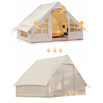 4-6 Person Instant Waterproof Glamping Camping Tent