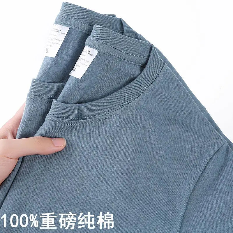 100% Cotton Unisex Solid Color T Shirts