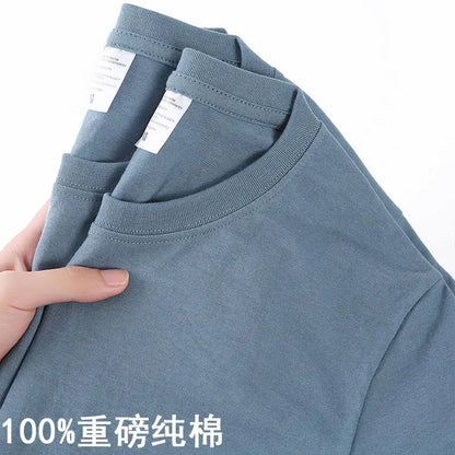100% Cotton Unisex Solid Color T Shirts