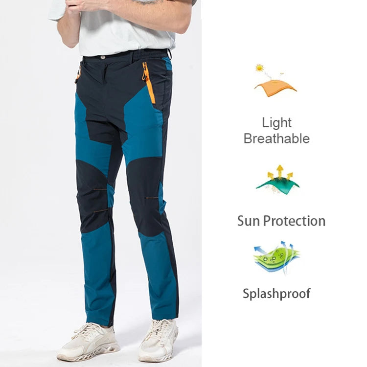 Summer Breathable Ultra-Thin Men's Cargo Hiking Pants