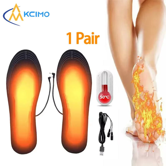 Unisex Heat Insoles with Adjustable Temperature Foot Warmer