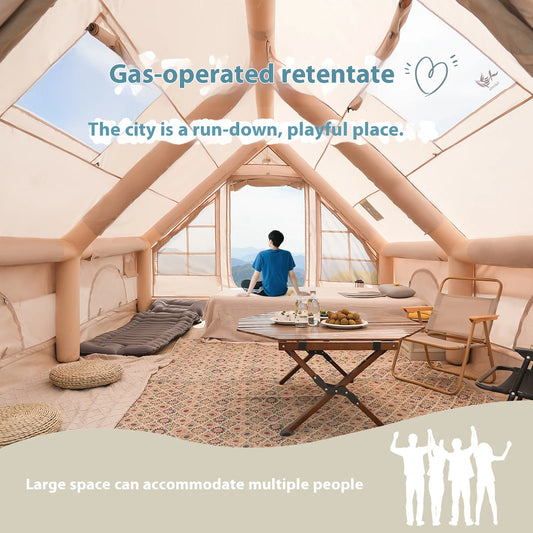 Inflatable Luxury Cabin Tent for Family/Glamping