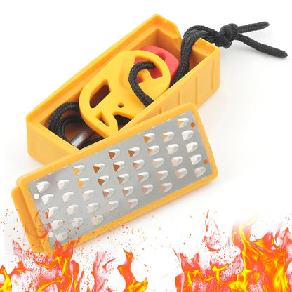 Compact Tinder Maker Tool with Fire Starter
