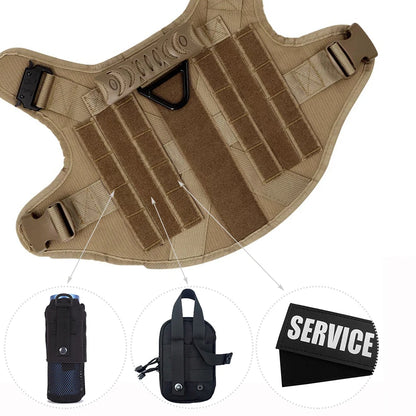Large Training Dog Harness and Leash Set