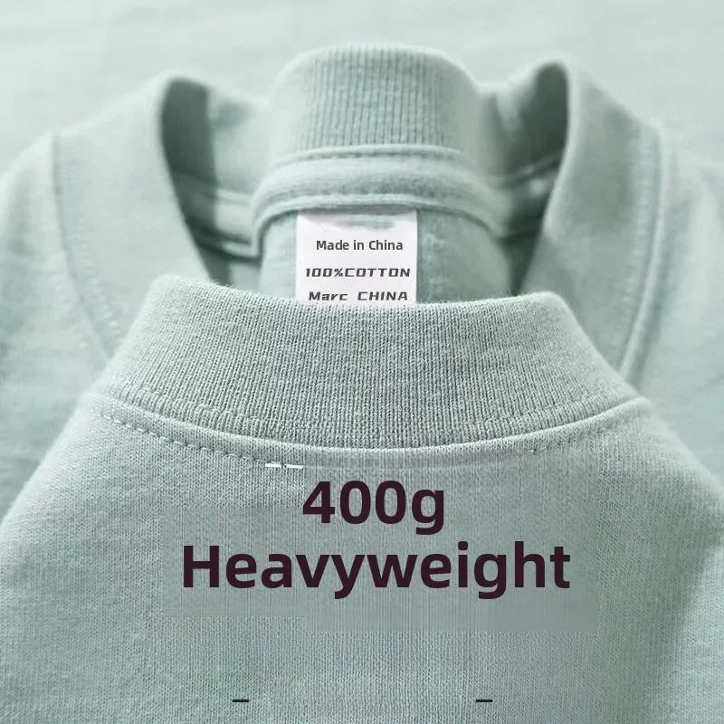 Unisex Heavyweight Pure Cotton Short Sleeve T-Shirts