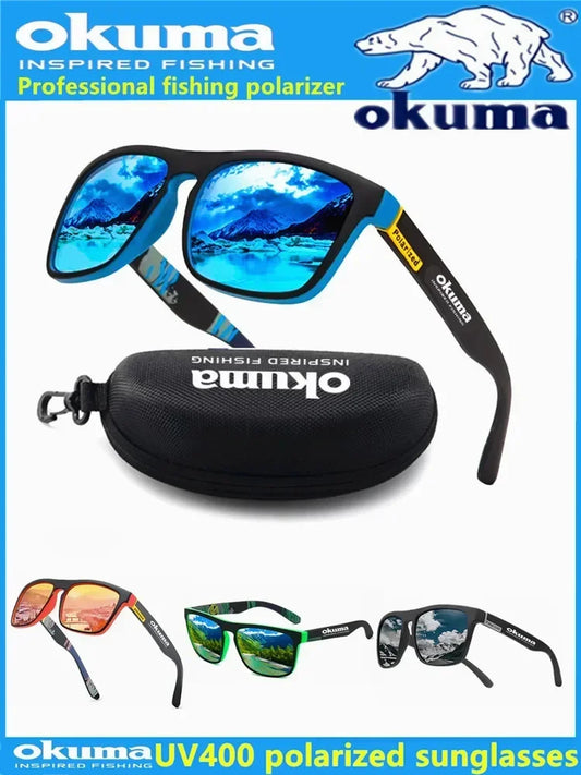 Okuma Polarized Unisex UV400 Outdoor Sunglasses with Case