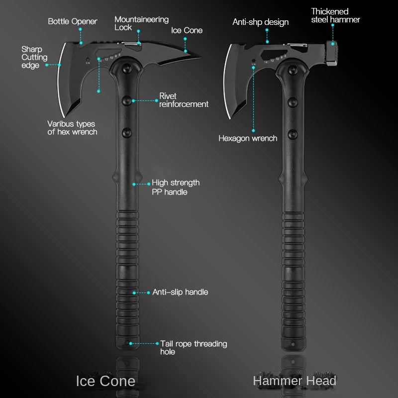 Devil's Tactical Assault Multi-Function Outdoor Axe
