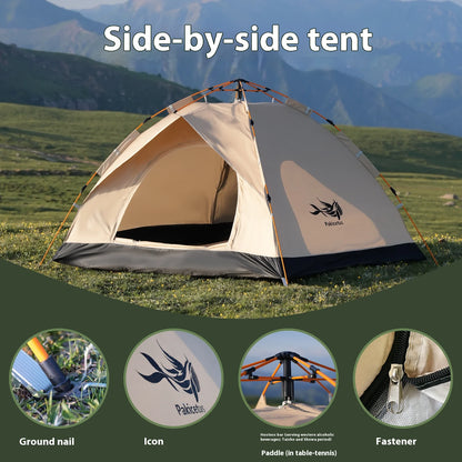 2-4 Person Lightweight Windproof Camping Tents