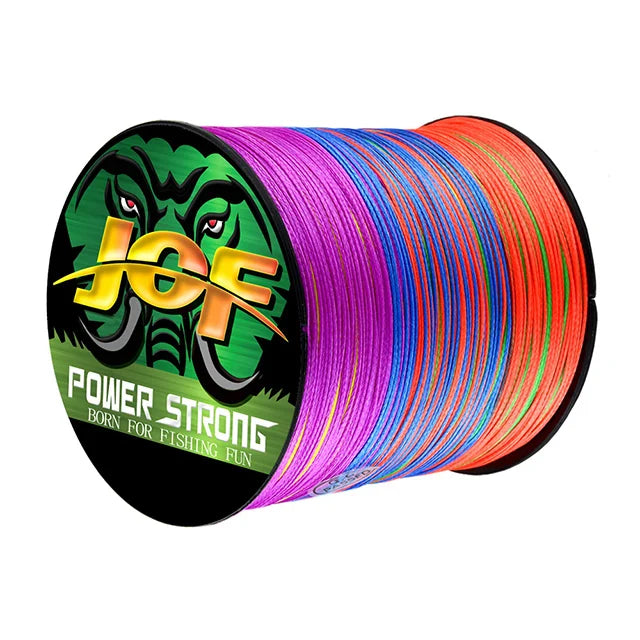 JOF Multifilament 300/100M Braided 4 Strands Fishing Line