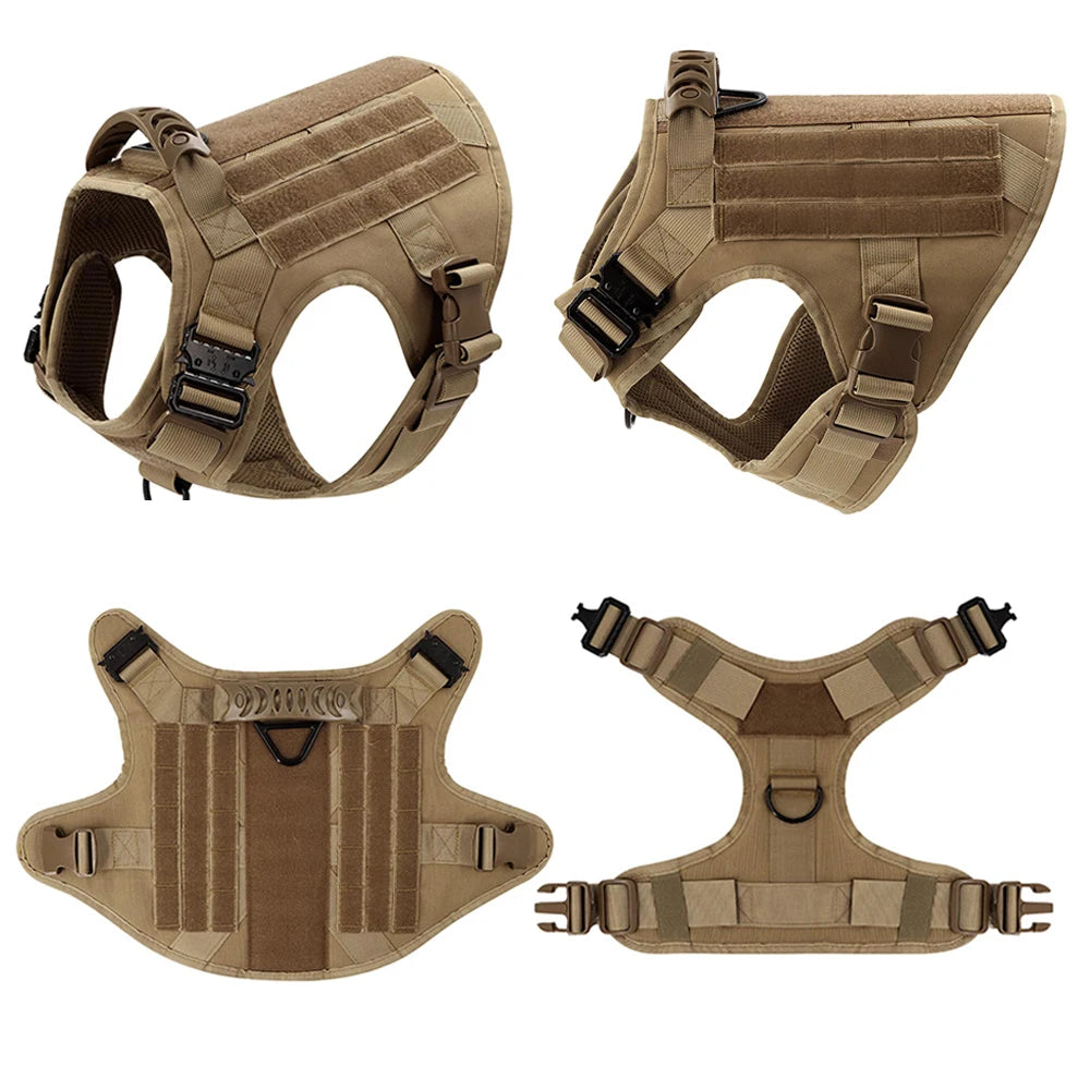 Large Training Dog Harness and Leash Set