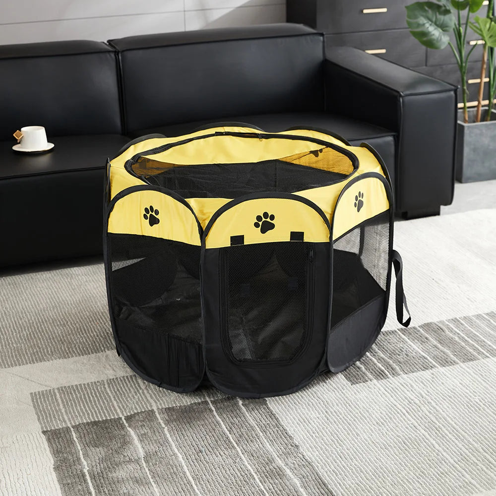 Portable Foldable Oxford Cloth Octagonal Pet Tent