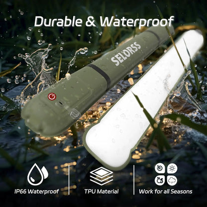 SELORSS Rechargeable Portable Waterproof Camp Light
