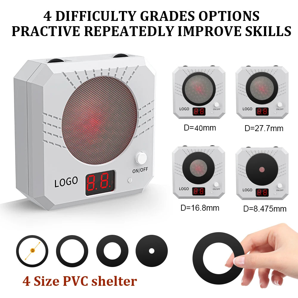 Infrared Electronic Laser Target with Scoring Sound Effects