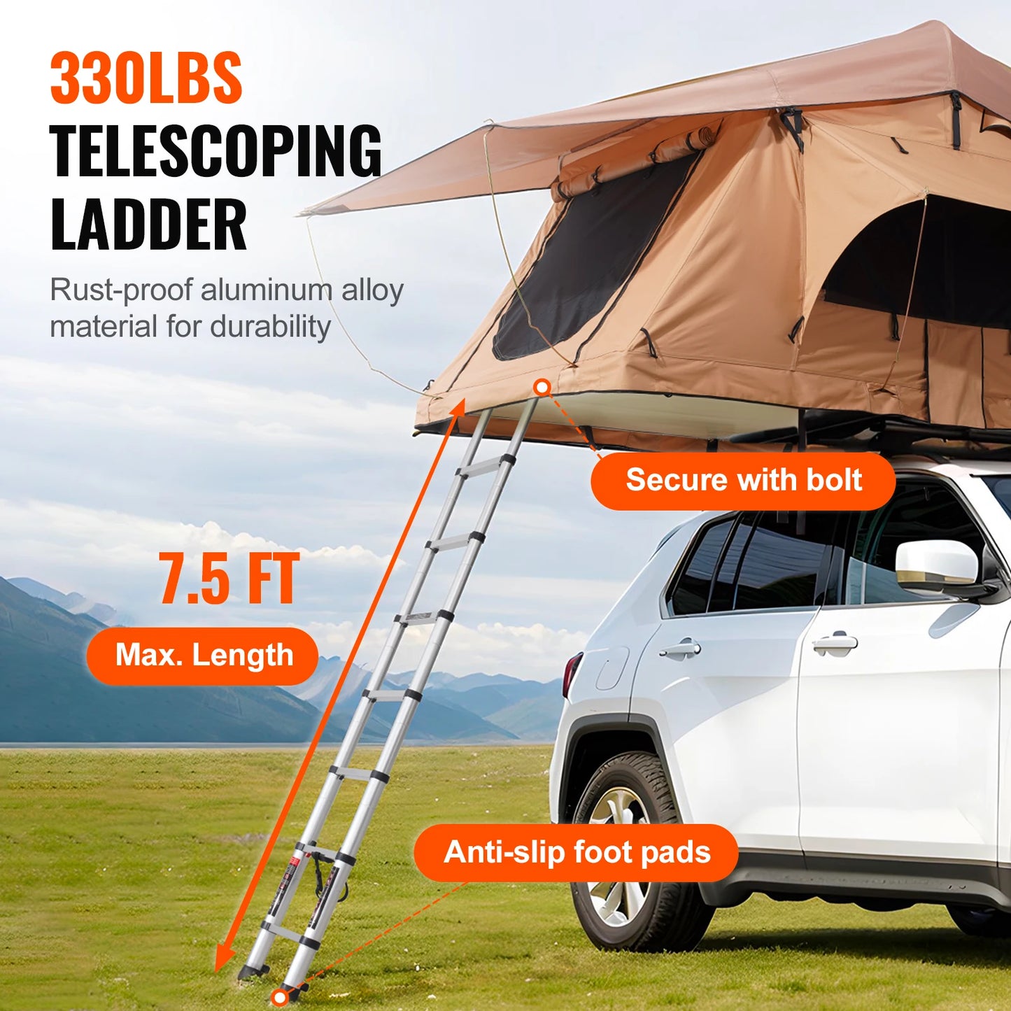 SucceBuy Truck Bed Hardshell Folding Tent